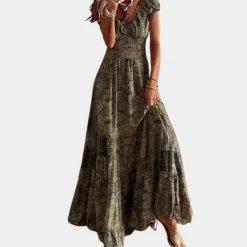 Jurken & Jumpsuits Dames*Renee - Comfortabele zomerse maxi-jurk voor dames