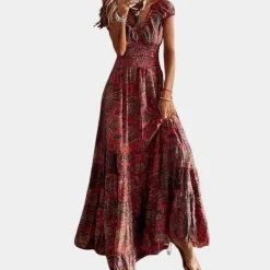 Jurken & Jumpsuits Dames*Renee - Comfortabele zomerse maxi-jurk voor dames