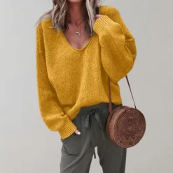 Truien & Vesten Dames*Revna - Casual gebreide damestrui voor de zomer