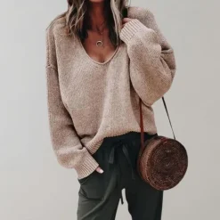 Truien & Vesten Dames*Revna - Casual gebreide damestrui voor de zomer