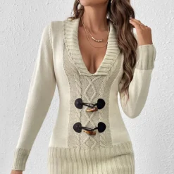 Truien & Vesten Dames*Rhianna - Sierlijke gebreide zomerse trui voor dames Beige