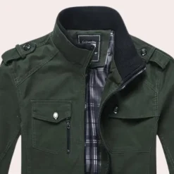 Jassen Heren*Riccardo - Heren alledaags staande kraag Zomerjas