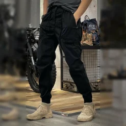 Broeken Heren*RICHARD - Stretchy cargo zomerbroek