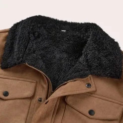 Jassen Heren*ROCKY - Comfortabele Zomerjas voor Heren Bruin