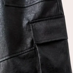 Broeken Heren*ROGELIO - Luxe Zomerse Cargo Broek voor Heren Zwart