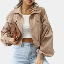 Jassen Dames*Roksana - Geribd damesjack voor de zomer