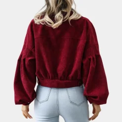 Jassen Dames*Roksana - Geribd damesjack voor de zomer