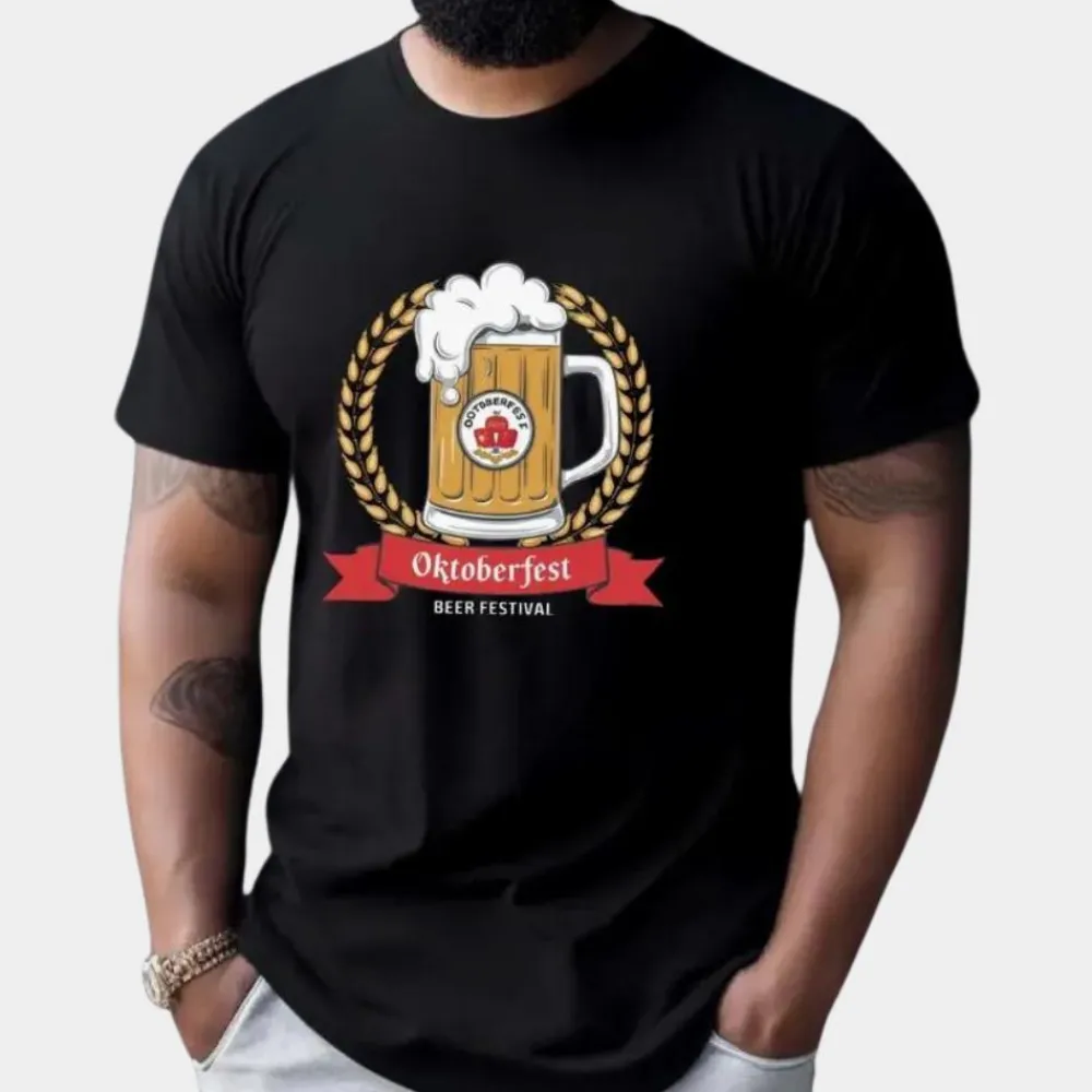 Shirts Heren*Roland - Zomers Oktoberfest Klassiek Bier T-shirt