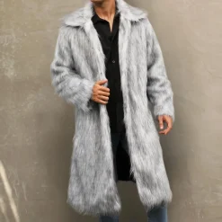 Jassen Heren*ROMEK - Trendy Jas voor Heren Grijs