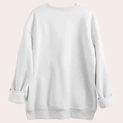 Topjes & Shirts Dames*ROSELY - Elegante Zomersweatshirt voor Dames Wit