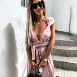 Jurken & Jumpsuits Dames*RYLEIGH - Modieuze zomer jumpsuit