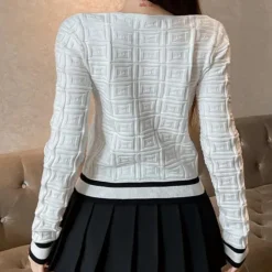 Truien & Vesten Dames*SAFIRA - Luchtige Zomertrui voor Dames Wit