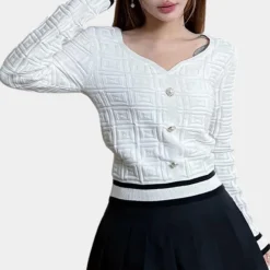 Truien & Vesten Dames*SAFIRA - Luchtige Zomertrui voor Dames Wit