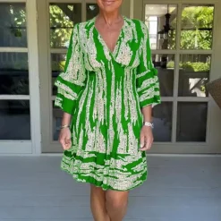 Jurken & Jumpsuits Dames*SAGA - Stijlvolle zomerjurk voor zonnige dagen