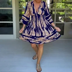 Jurken & Jumpsuits Dames*SAGA - Stijlvolle zomerjurk voor zonnige dagen