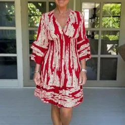 Jurken & Jumpsuits Dames*SAGA - Stijlvolle zomerjurk voor zonnige dagen