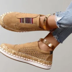 Damesschoenen*Sally - Lichtgewicht damesloafers voor de zomer