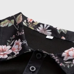 Shirts Heren*Sander - Herenpoloshirt met bloemenprint voor de zomer