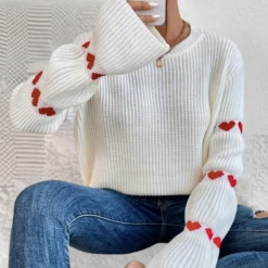 Truien & Vesten Dames*SANDRA - Comfortabele Lente/Zomer Trui voor Dames