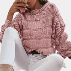 Truien & Vesten Dames*SANDRA - Moderne Gebreide Zomerse Trui voor Dames