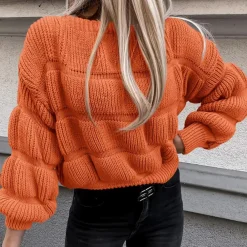 Truien & Vesten Dames*SANDRA - Moderne Gebreide Zomerse Trui voor Dames