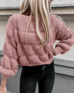 Truien & Vesten Dames*SANDRA - Moderne Gebreide Zomerse Trui voor Dames