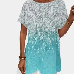 Jurken & Jumpsuits Dames*Santa - Geometrische stijl damesjurk voor de zomer