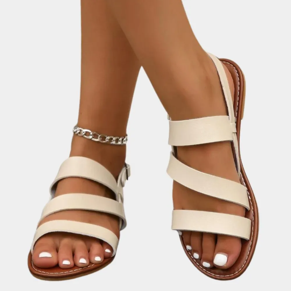 Damesschoenen*Sara - Stijlvolle zomerse strandsandalen voor dames