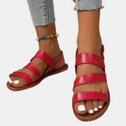 Damesschoenen*Sara - Stijlvolle zomerse strandsandalen voor dames