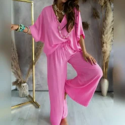 Sets Dames*SAVANNA - Comfortabele casual zomerset