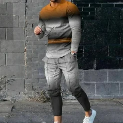 Sets Heren*Savvas - Comfortabele 2-delige zomerset voor heren