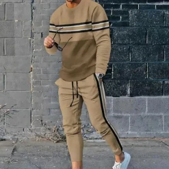 Sets Heren*Savvas - Comfortabele 2-delige zomerset voor heren