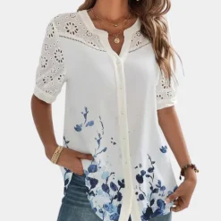 Topjes & Shirts Dames*Scaevola - Elegante zomerse damestop