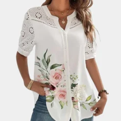 Topjes & Shirts Dames*Scaevola - Elegante zomerse damestop