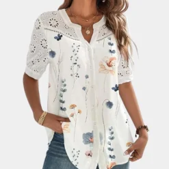 Topjes & Shirts Dames*Scaevola - Elegante zomerse damestop