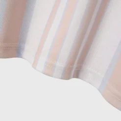 Shirts Heren*Sef - Casual gestreept herenpoloshirt voor de zomer Lichtpaars