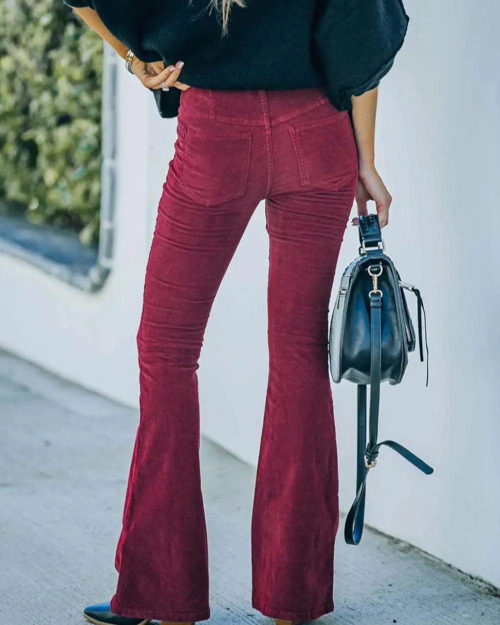 Broeken & Rokken Dames*Selena - High waist flare pants voor dames - Zomerse stijl
