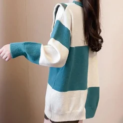 Truien & Vesten Dames*SELGA - Stijlvolle Lente/Zomer Trui voor Dames Blauw