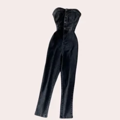 Jurken & Jumpsuits Dames*Selma - Strapless zomerse jumpsuit voor dames