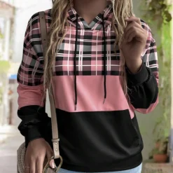 Jassen Dames*SEREIA - Luxe Zomer Hoodie voor Dames Roze