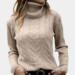 Truien & Vesten Dames*Serene - Elegante zomerse coltrui voor dames