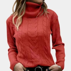 Truien & Vesten Dames*Serene - Elegante zomerse coltrui voor dames