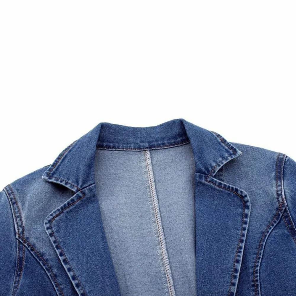 Blazers & Blouses Dames*SERENITY - Modieuze zomerblazer Blauw