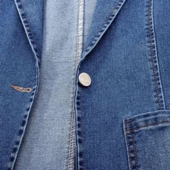 Blazers & Blouses Dames*SERENITY - Modieuze zomerblazer Blauw