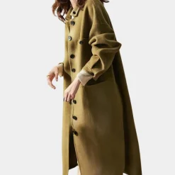 Jassen Dames*SIBYLLA - Comfortabele Dames Trenchcoat