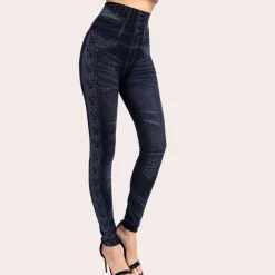 Broeken & Rokken Dames*Simara - Modieuze Hoge Taille Damesbroek voor de Zomer