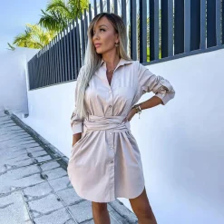 Jurken & Jumpsuits Dames*SIMONE - Zomerse casual mini jurk