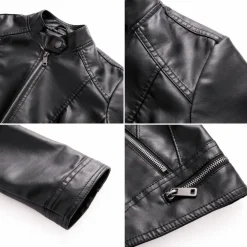 Leren Jassen Dames|Jassen Dames*SLAVKA - Stijlvolle leren zomerjas