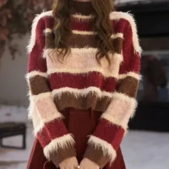 Truien & Vesten Dames*SONORA - Luchtige Zomertrui voor Dames Rood