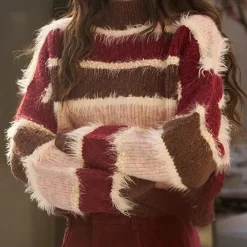 Truien & Vesten Dames*SONORA - Luchtige Zomertrui voor Dames Rood